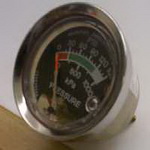 GAUGE, LUBE OIL PRESSURE 0-150 PSIG SSDG # 2