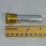 ANODE, PENCIL, ZINC, FOR 8 INCH STRAINER