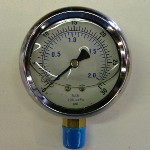 GAUGE, PRESSURE 0-30PSI SEWAGE SYSTEM