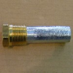 ANODE, PENCIL 1" X 2-1/2" W/PLUG