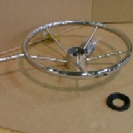 WHEEL, STEERING, 6 SPOKE, (CPB ONLY) INSIDE