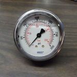 GAUGE 2-1/2" OIL-FILLED 0-3000 S/S