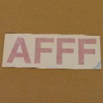 SIGN, AFFF 4" X 11" PHOTO LUMINESCENT