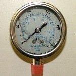 GAUGE, PRESSURE 0-200 S/S CASE AND INTERNALS