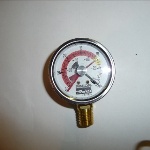 GAUGE, COUMPOUND 0-30HG-0-15PSI