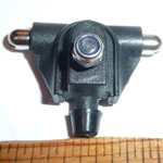 NOZZLE, SPRAY BLACK PLASTIC