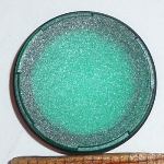 CAP, FLUSH METAL GREEN ILLUMINATED