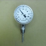 THERMOMETER 0-200 F 3" DIAL 1/2" LOWER CONN. 2-1/2" STEM