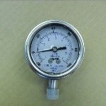 GAUGE COMPOUND 30-0 VAC 0-100PSI S/S CASE AND SOCKET 2-1/2" DIAL LIQUID FILLED