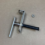 HANDLE, FIRST AID STOWAGE LOCKER - STAINLESS STEEL - FRC
